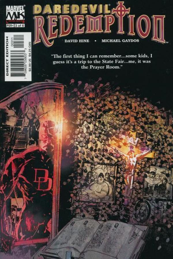 Daredevil: Redemption #3 cover