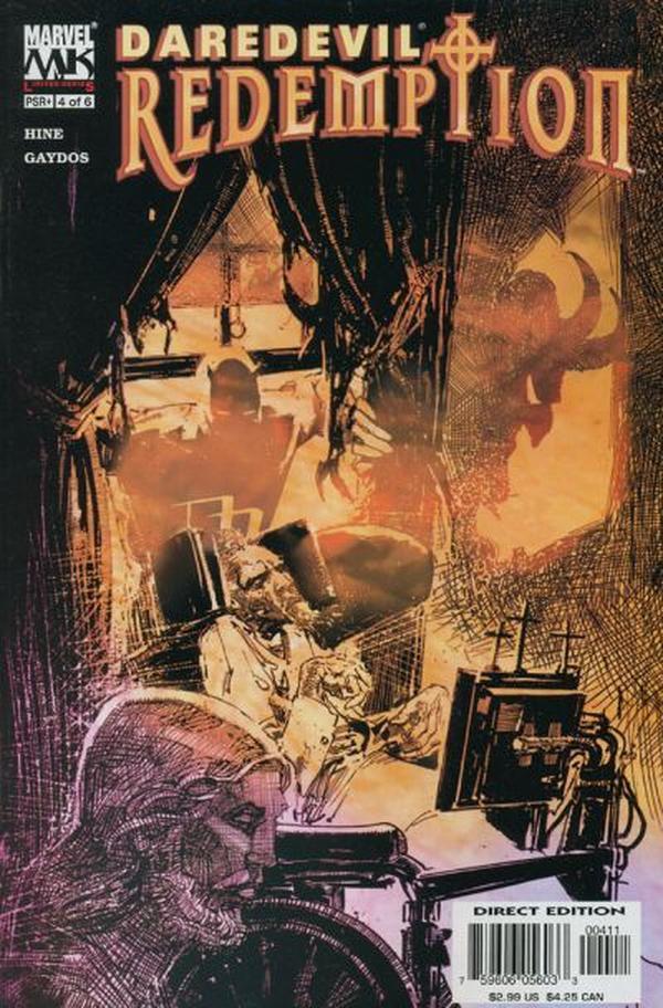 Daredevil: Redemption #4 cover