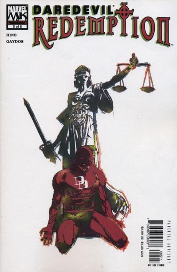 Daredevil: Redemption #5 cover