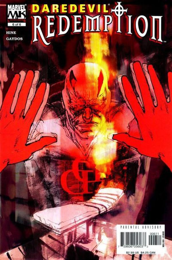 Daredevil: Redemption #6 cover