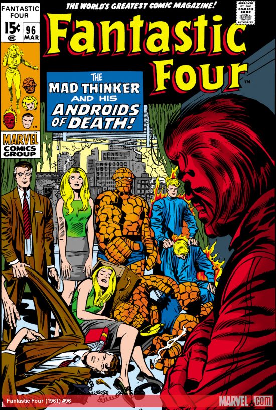 Fantastic Four #96 cover
