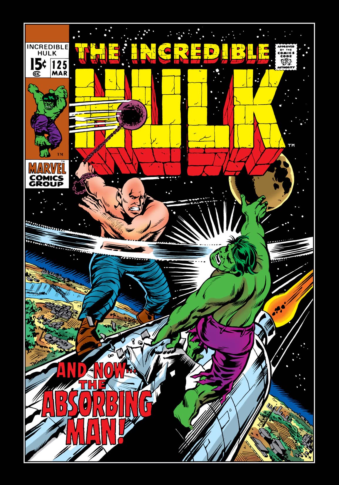 The Incredible Hulk #125 cover