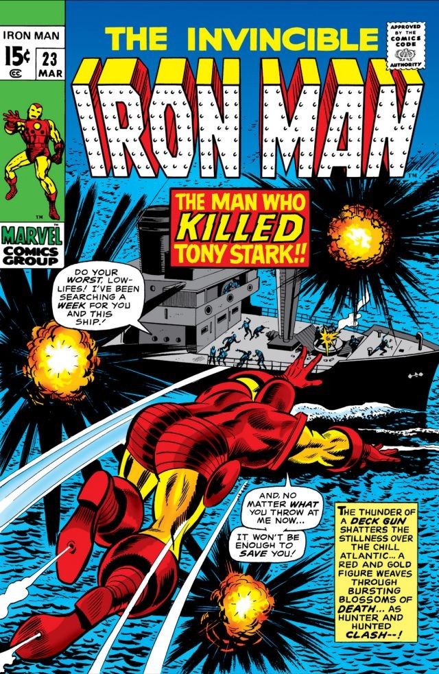 Iron Man #23 cover