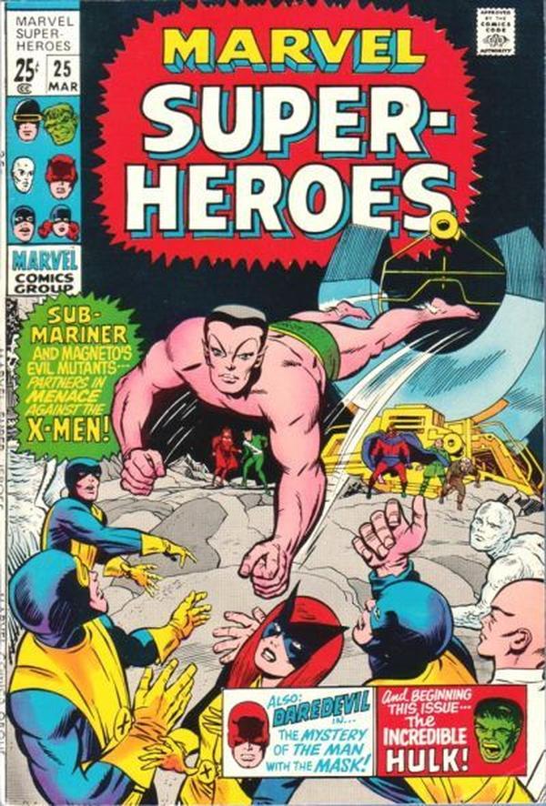 Marvel Super-Heroes #25 cover