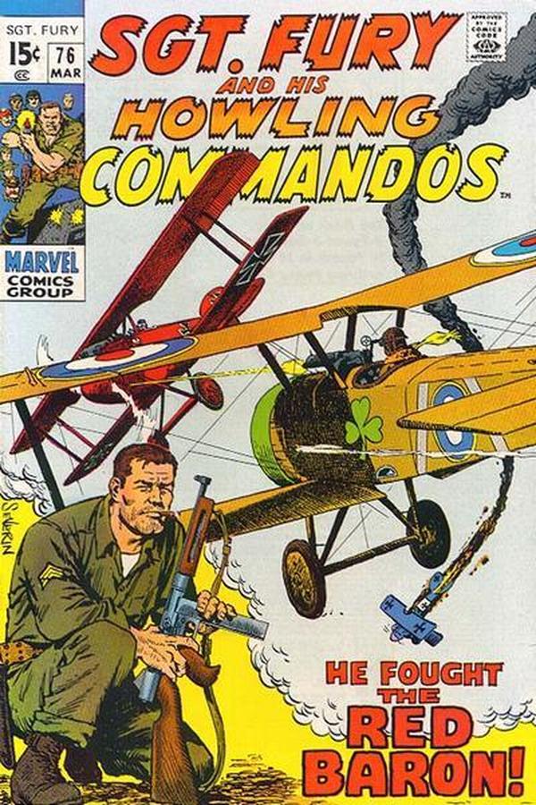 Sgt. Fury #76 cover