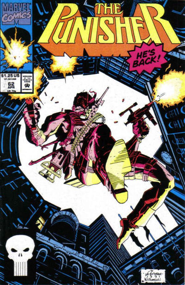 The Punisher #62 cover