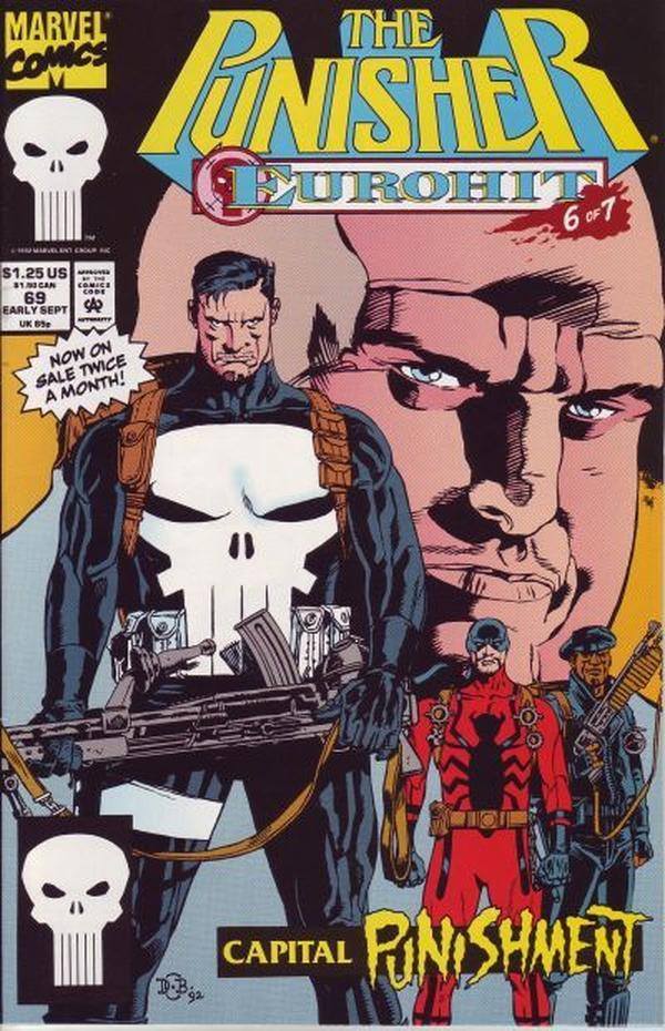 The Punisher #69 cover