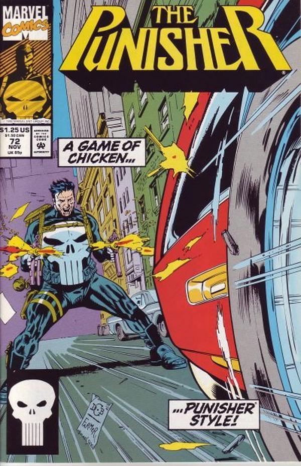The Punisher #72 cover