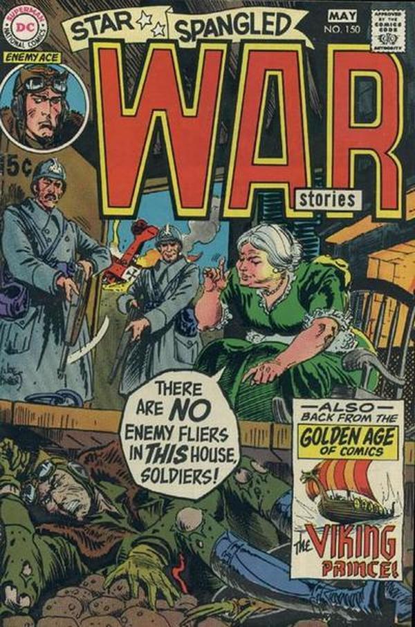 Star Spangled War Stories #150 cover