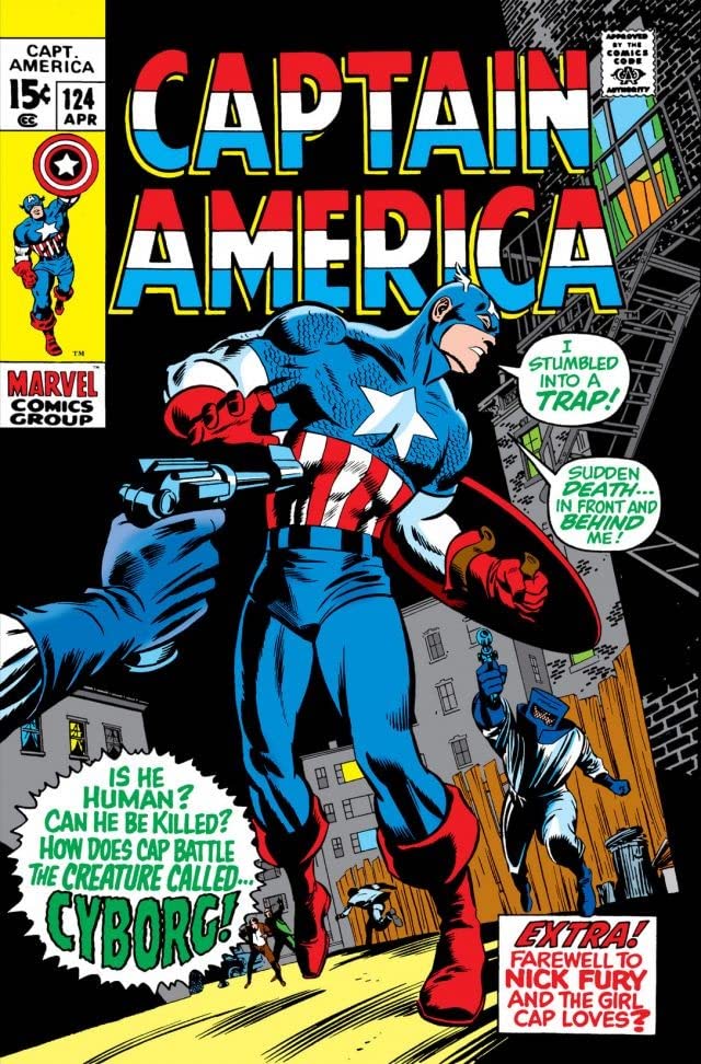 Captain America #124 cover