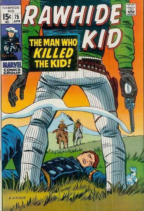The Rawhide Kid #75 cover
