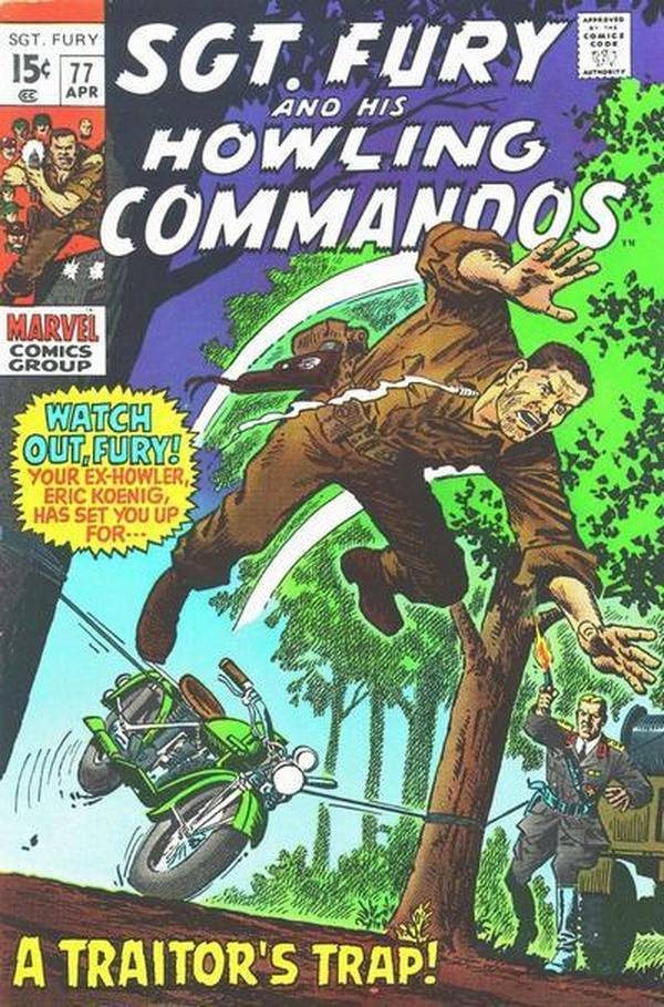 Sgt. Fury #77 cover