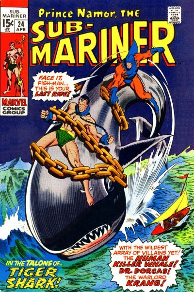 Sub-Mariner #24 cover