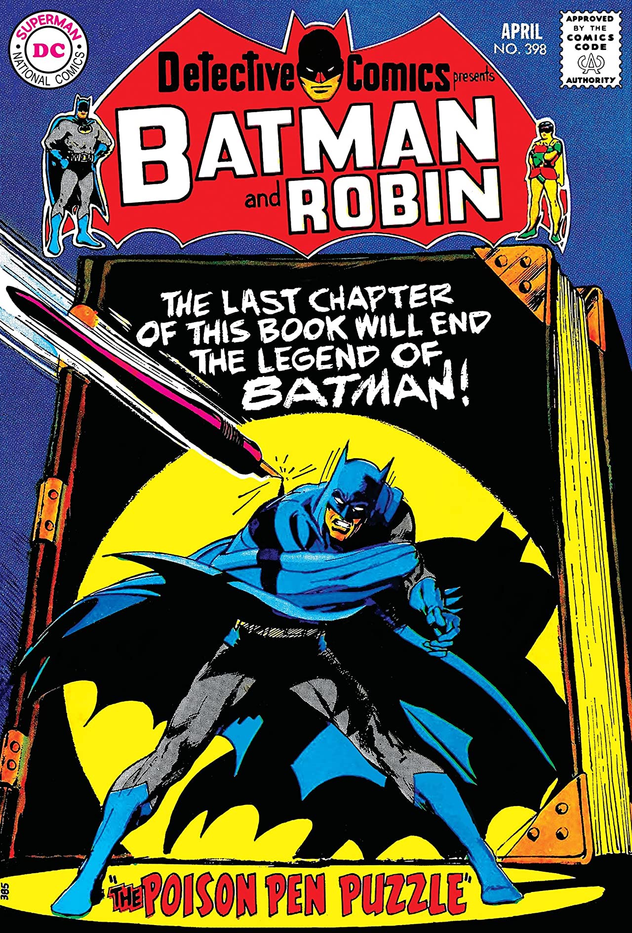 Detective Comics #398 cover