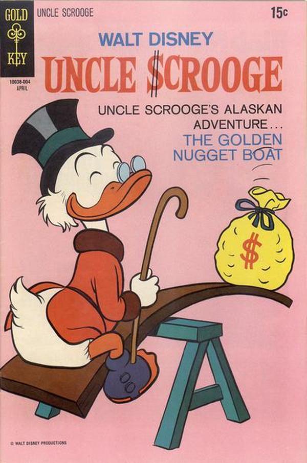 Walt Disney Uncle Scrooge #86 cover