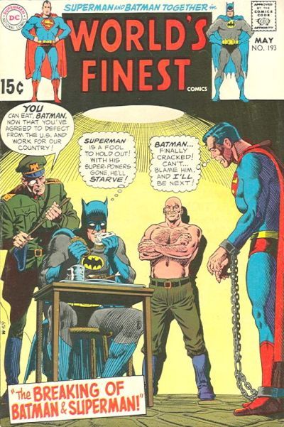 World's Finest Comics #193 cover