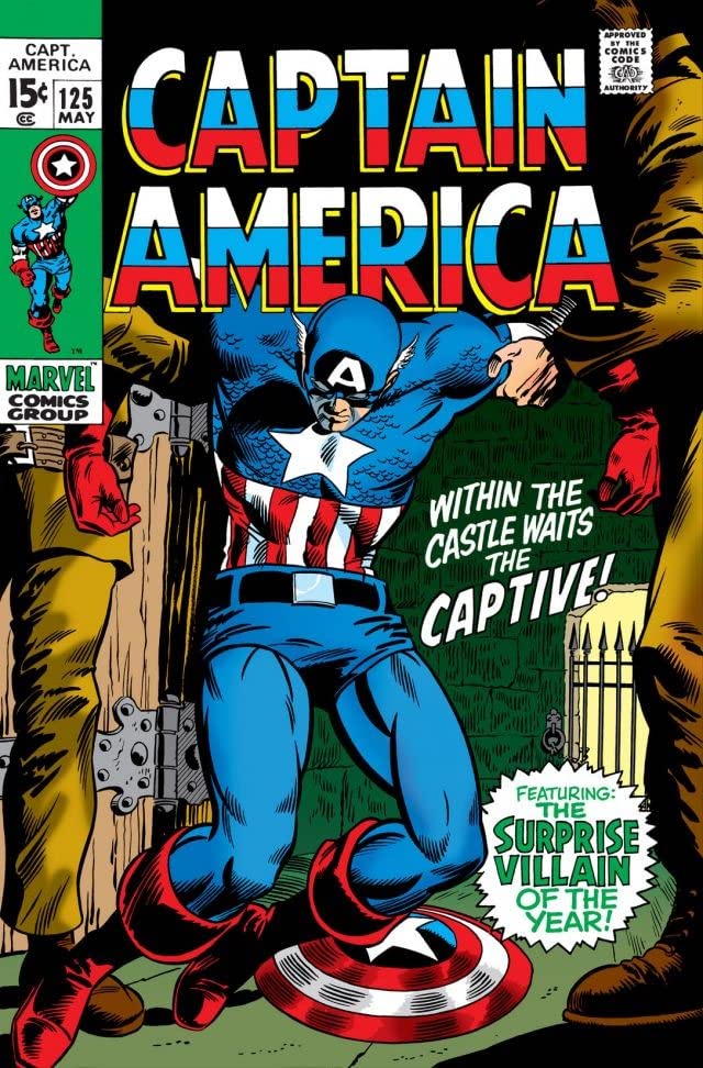 Captain America #125 cover