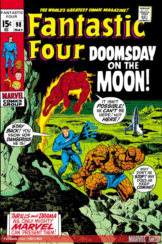 Fantastic Four #98 cover