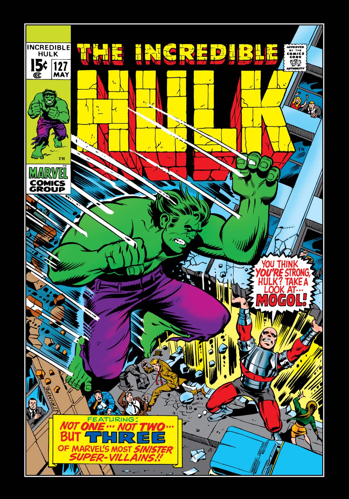 The Incredible Hulk #127 cover