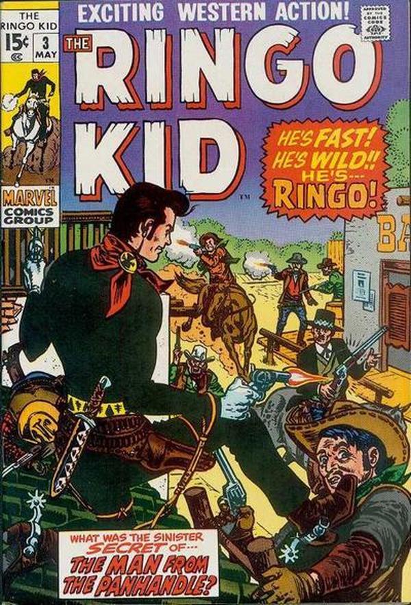 The Ringo Kid #3 cover