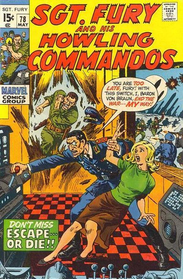 Sgt. Fury #78 cover