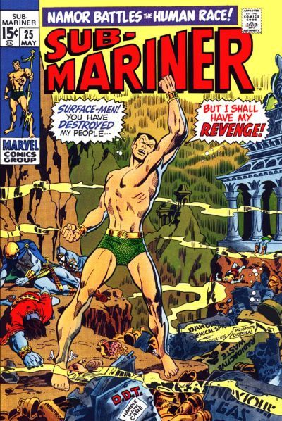 Sub-Mariner #25 cover