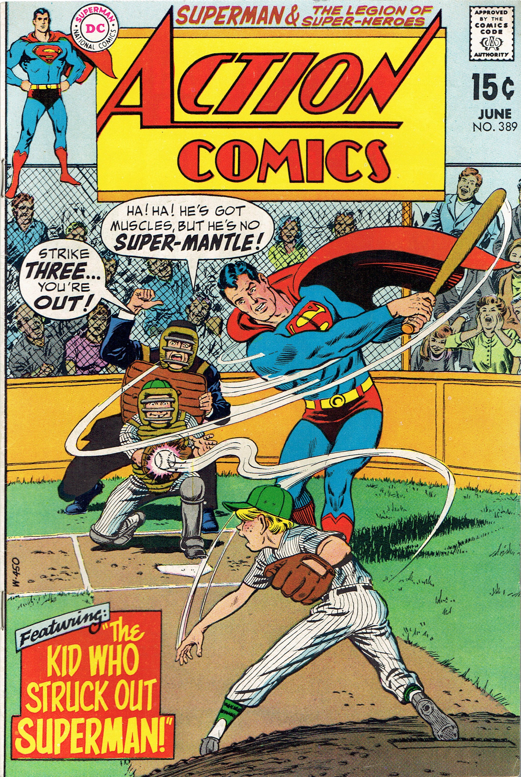 Action Comics #389 cover