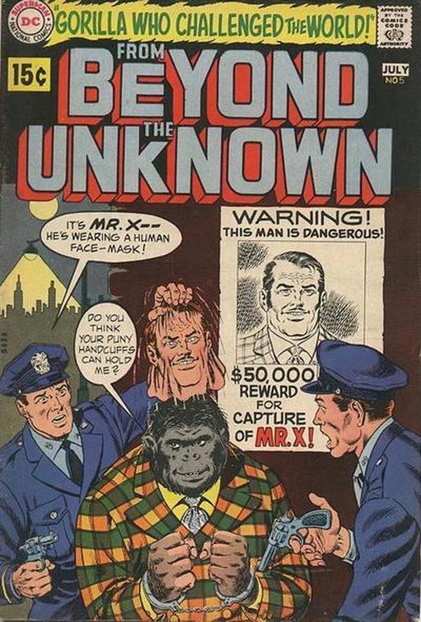 From Beyond the Unknown #5 cover