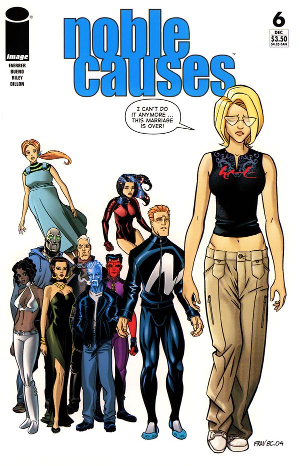 Noble Causes #6 cover