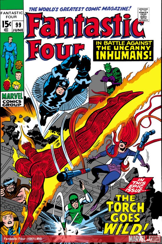 Fantastic Four #99 cover