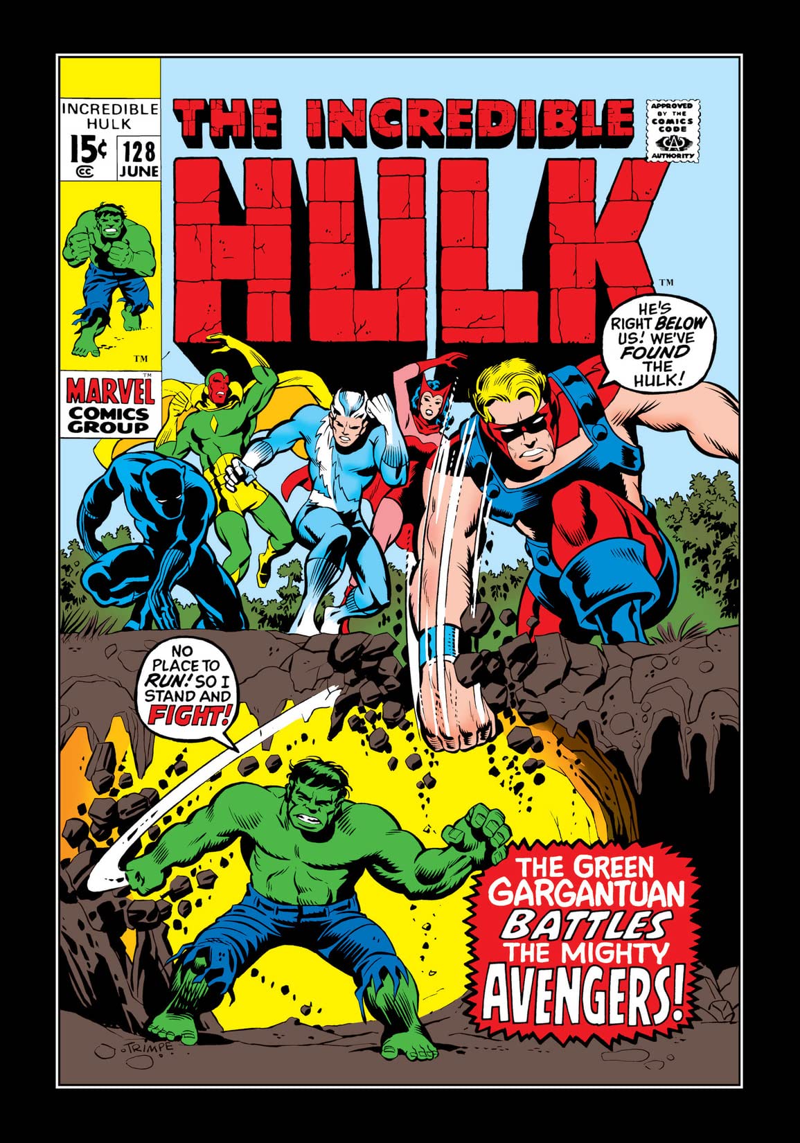 The Incredible Hulk #128 cover