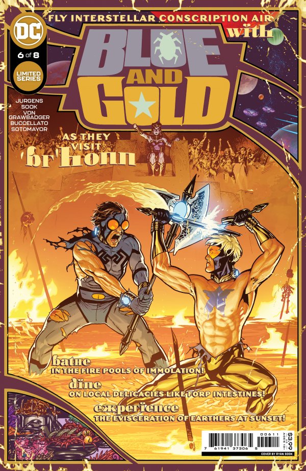 Blue & Gold #6 cover