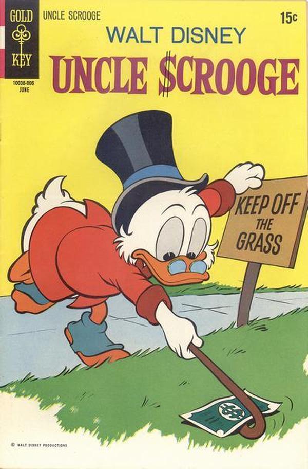 Walt Disney Uncle Scrooge #87 cover