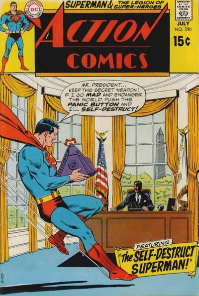 Action Comics #390 cover