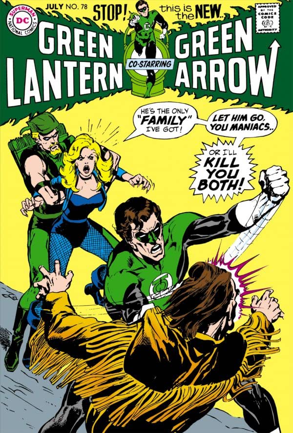 Green Lantern #78 cover