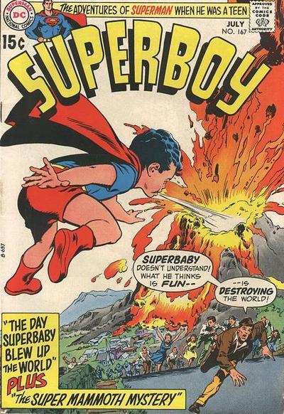 Superboy #167 cover