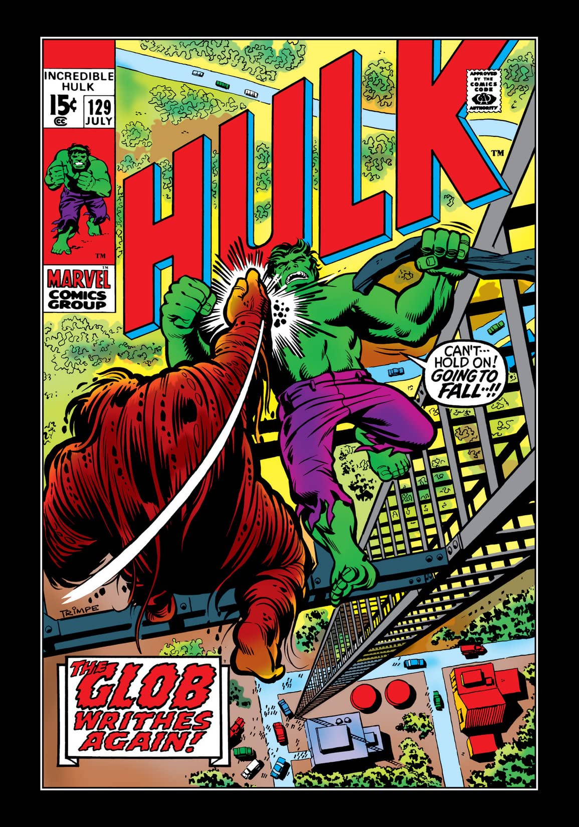 The Incredible Hulk #129 cover