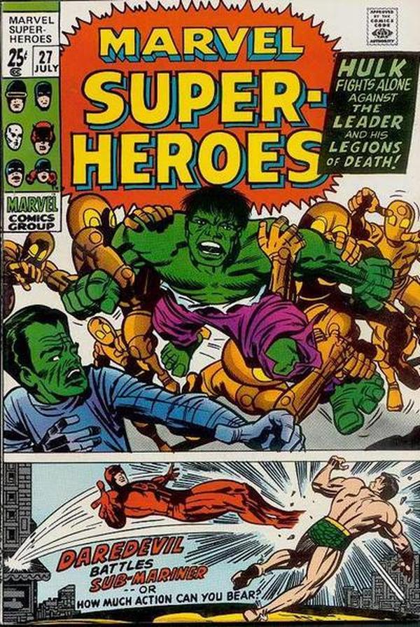 Marvel Super-Heroes #27 cover