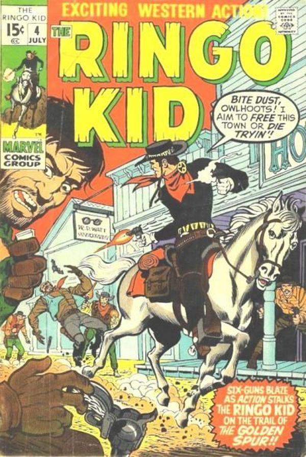 The Ringo Kid #4 cover