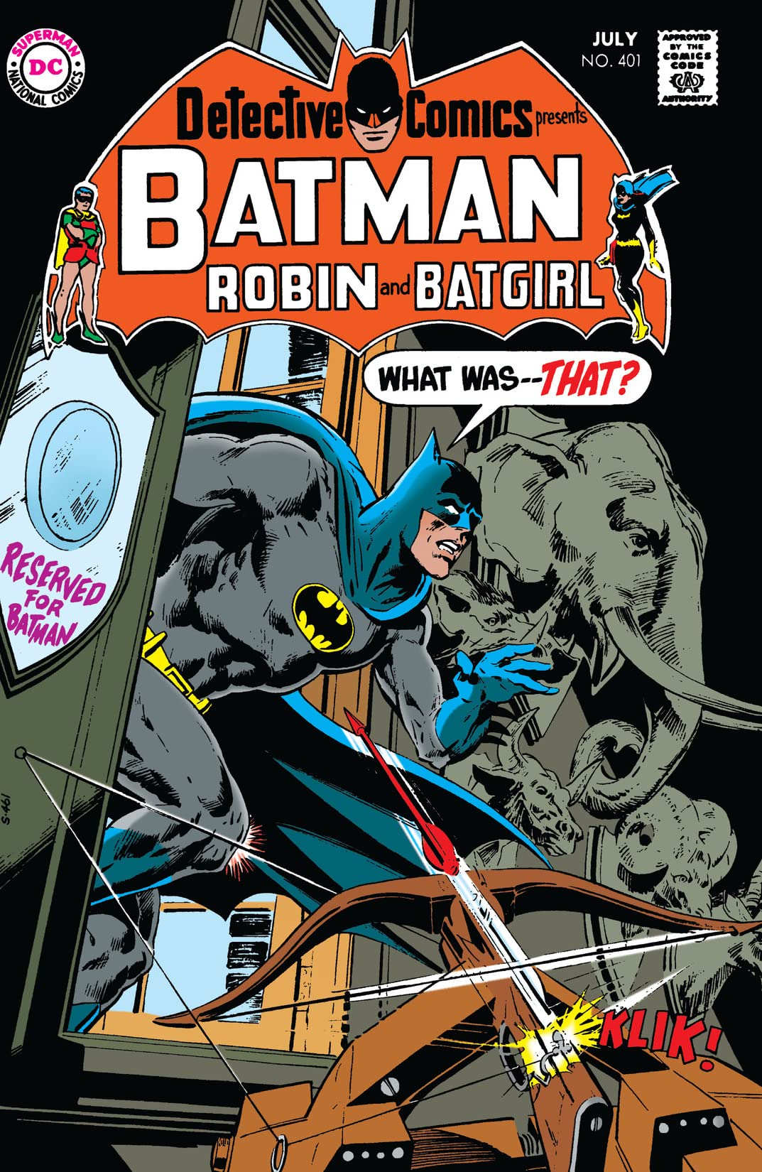 Detective Comics #401 cover