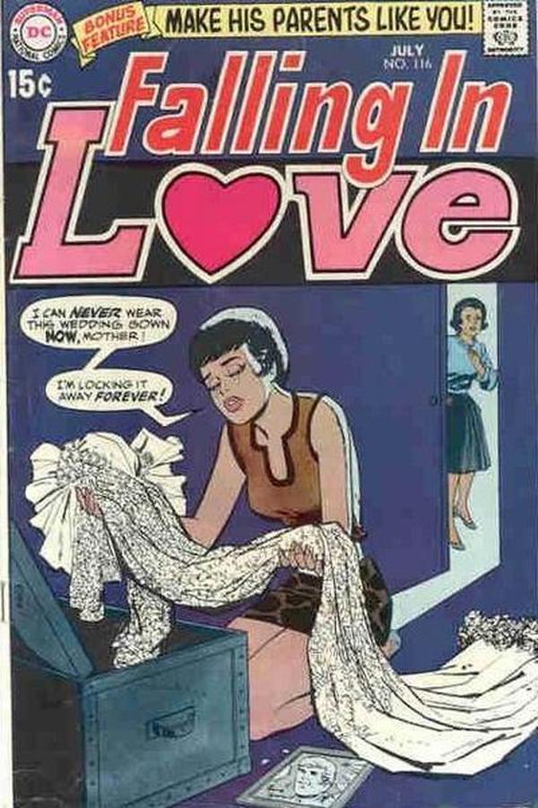 Falling in Love #116 cover