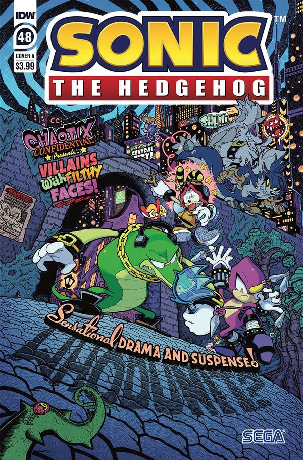 Sonic the Hedgehog #48 cover