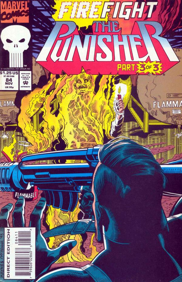 The Punisher #84 cover