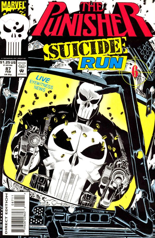 The Punisher #87 cover