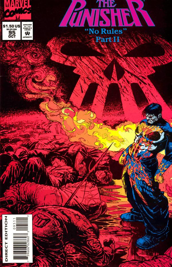 The Punisher #95 cover