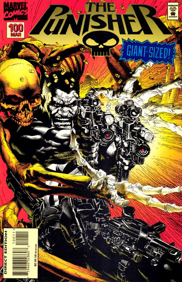 The Punisher #100 cover