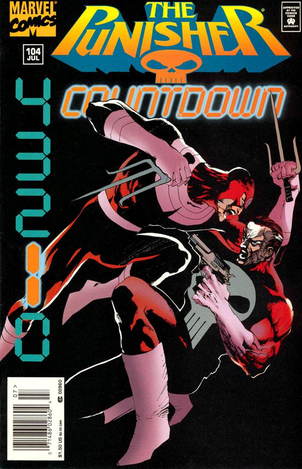 The Punisher #104 cover