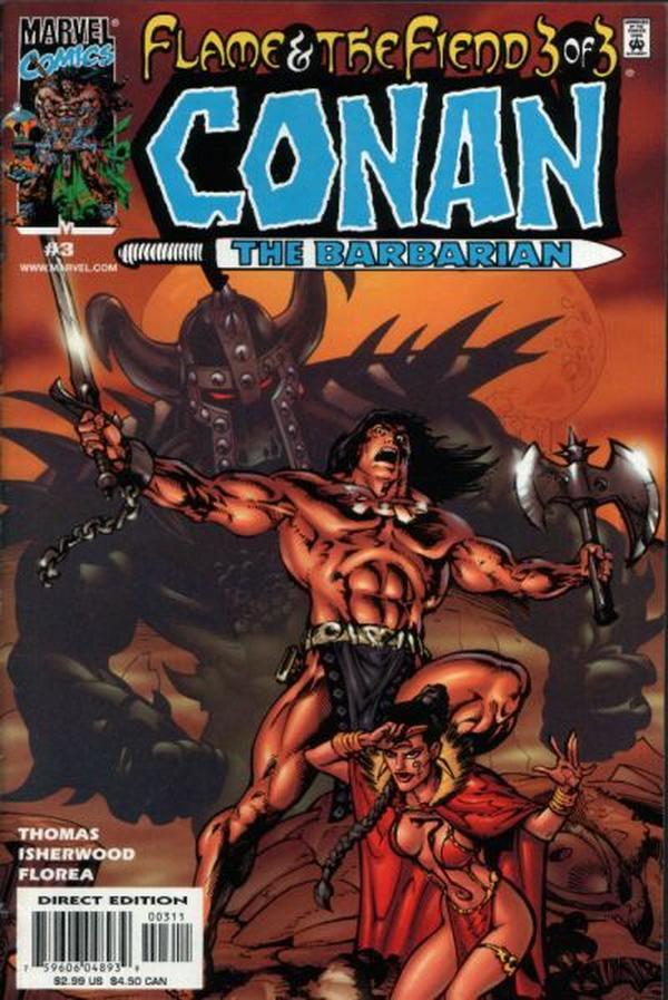 Conan: Flame and the Fiend #3 cover
