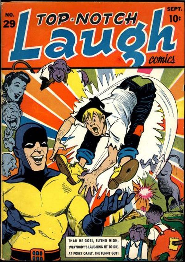 Top Notch Laugh Comics #29 cover