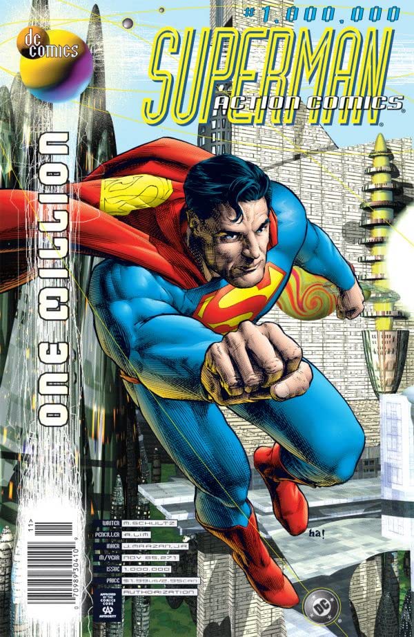 Action Comics #1,000,000 cover